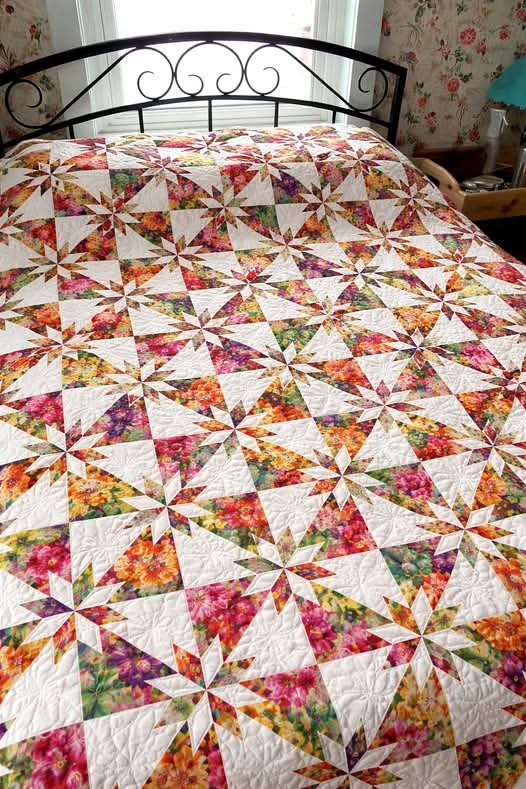 Hunters Star Quilt Block Pattern PDF